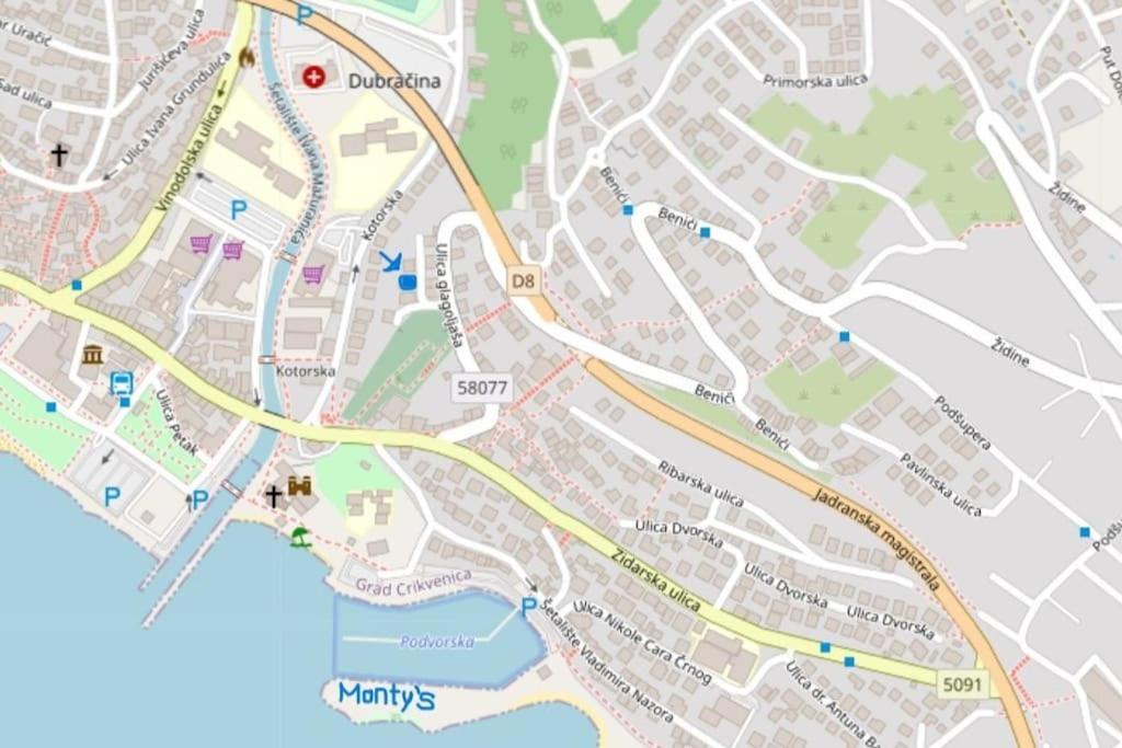 Ferienwohnung Nena In Crikvenica Eksteriør bilde